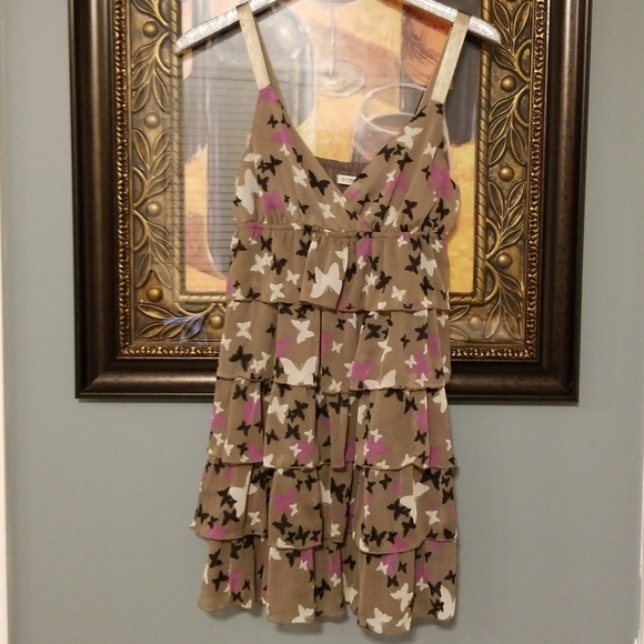 Download Old Navy Dresses Old Navy Butterfly Tank Dress Layered Ruffle N1 Poshmark